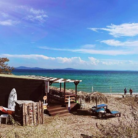 Lovely Studio Apartment On The Beach ブルガス エクステリア 写真